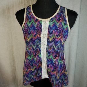 Btween Multi Colored Tank-Top